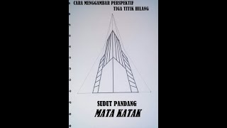 MATERI DASAR GAMBAR PERSPEKTIF [upl. by Onifled]