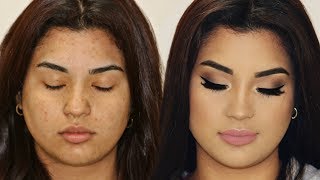 Si yo puedo maquillarme asi TU TAMBIEN PUEDES  tutorial de maquillaje sencillo facil paso a paso [upl. by Enahc]