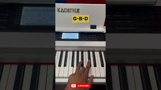 G Major Chord Piano shorts shortvideo piano youtubeshorts ytshorts ytshortsindia youtubevideo [upl. by Cassell505]