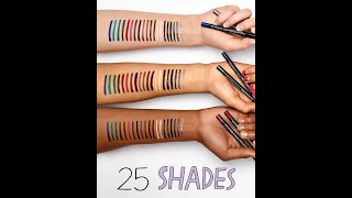 Sephora Collection 12hr Colorful Contour Eyeliner [upl. by Anirazc]