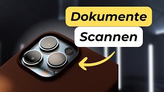 Dokument mit iPhone scannen und als PDF speichern – So geht’s [upl. by Nagaer827]