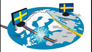 Zweedse media nieuwe breuk internetkabel tussen Zweden en Finland [upl. by Aiuqenehs]