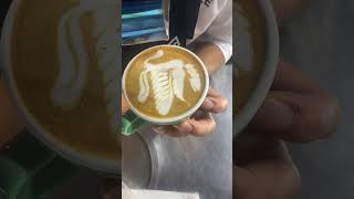 cappuccino baristas coffeeart coffee coffeart latteartclass latteart latte coffeelatte [upl. by Areehs209]