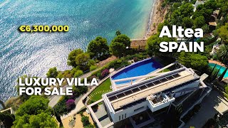 Stylish villa for sale in Zona de Mascarat Altea Spain  Villas in Spain with sea views [upl. by Marylynne]