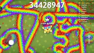 OMG 😱 world record in snake io 🐍 [upl. by Ycinuq]