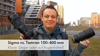 Sigma vs Tamron 100400 mm  Das Duell der neuen TelezoomObjektivGeneration Deutsch [upl. by Haletky]