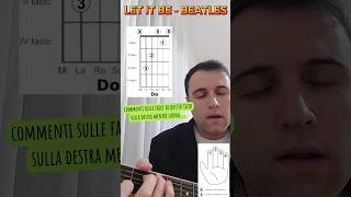 4 semplici accordi per suonare quotLet it bequot dei Beatles Facile no shorts tutorial [upl. by Herschel]