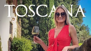 Toscana de carro  Greve In Chianti Montalcino  vlog de viagem na Italia [upl. by Antin228]