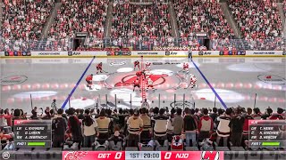 New Jersey Devils vs Detroit Red Wings 10122023 NHL 24 Gameplay [upl. by Doolittle201]