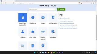 How to Recover GMX Mail Account 2021 l Reset Password  gmxcom [upl. by Nelyaw959]