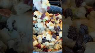 Turkey Stuffing Dressing حشوة الديك الرومي على الطريقة الأمريكية thanksgiving عيدالشكر [upl. by Eirameinna]