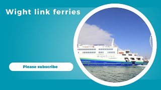 Wright link ferries docking in Portsmouth [upl. by Luzader]