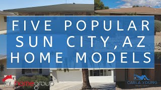 Five Popular Sun City Az Home Models [upl. by Roderic709]