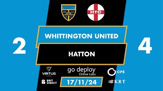 Whittington United v Hatton 17112024 [upl. by Rafe]