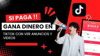 Como Ganar Dinero en tiktok  Monetiza tiktok con videos y anuncios [upl. by Lore]