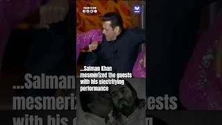 Salman Khan wows guests with electrifying Saajanji Ghar Aaye performance [upl. by Rolanda568]