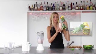 COCKTAIL amp Bowle Rezepte  lustige amp coole Party DEKO Wassermelone Ananas  selber machen [upl. by Nalyr78]