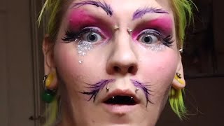 Unhelpful drag king makeup tutorial [upl. by Gilmer622]