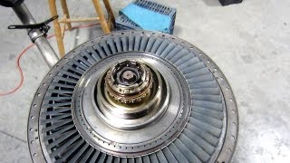 T58 pt6 Turbine Rotor [upl. by Eninnaj]