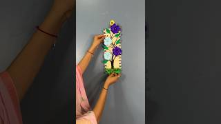 Elegant Wall Decor Made with IceCream Spoons short youtubeshort reel viralshort viral [upl. by Eiramlatsyrk]