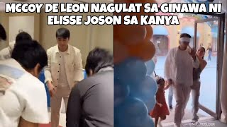 MCCOY DE LEON NAGULAT SA GINAWA NI ELISE JOSSON SA KANYA [upl. by Koziel]