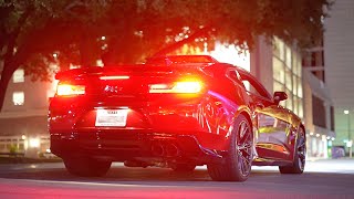 ZL1 FLYBY sounds INSANE Long Tube Headers Corsa EXTREME exhaust Rotofab CAI Dyno Tuned [upl. by Ofloda]