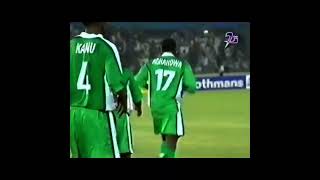 Africa Cup of Nations 2000  Quarterfinals  Nigeria vs Senegal  Goles [upl. by Raseda]