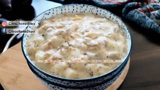 Delicious Turkish Food recipe Ember Roasted Eggplant in white sauce  Patlıcan Beğendi [upl. by Atikel751]