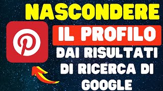 Come nascondere il profilo Pinterest dai risultati di ricerca di Google [upl. by Scuram]