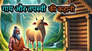 गाय और तपस्वी की कहानी l story with idiot shorts story [upl. by Analise]