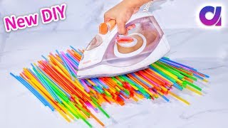 New drinking straw reuse ideas  Best out of waste  Artkala 304 [upl. by Batchelor216]