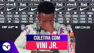 EM ENTREVISTA HISTÓRICA VINI JR SE EMOCIONA E DISPARA ‘CADA VEZ SINTO MENOS VONTADE DE JOGAR’ [upl. by Gardel]