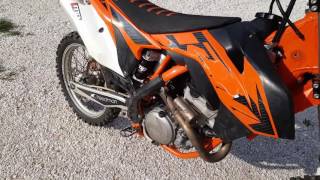 KTM SXF 250 2013 cold start amp Walk around [upl. by Petronilla]