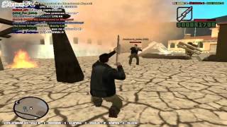 Играем В Grand Theft Auto San Andreas Multiplayer  Часть 2  Путешествие В Liberty City [upl. by Anabel859]