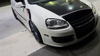 The NEW new on my GTI MkV Stage KO4 New Wheels New Rotors New Pads New Tyres Making my Fast HAPPY [upl. by Llerut]