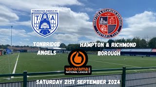 LATE PENALTY SAVES US  Tonbridge Angels 22 Hampton amp Richmond Borough 21092024 [upl. by Weyermann942]