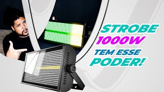 Strobo Led 1000W DMX Rgbw Multi efeitos [upl. by Linehan250]