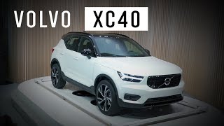 Conhecemos o Volvo XC40 em Milão  Webmotors [upl. by Itsyrk662]