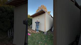 Building a new shed shorts diy building [upl. by Brindle405]