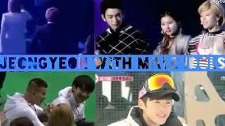 Jeongyeon with male idols compilation [upl. by Rehsa]