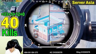 GAMEPLAY PUBG Mobile 40 Kills 23 Kills ONLY ME  Angkor Gaming [upl. by Cooley]