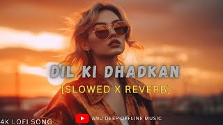 Dil Ki Dhadkan Slowed  Reverb  Mind Fresh Lofi Song Mind Relax Lofi Mashup  Anu Deep Tirkey [upl. by Rector]