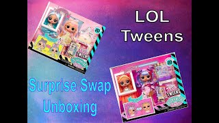 New LOL Tweens Surprise swap unboxing [upl. by Adnalu]