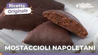 Mostaccioli napoletani RICETTA ORIGINALE [upl. by Llezo403]