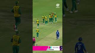 Kagiso Rabada breathing fire 🔥 cricket cricketshorts ytshorts t20worldcup [upl. by Marchak]