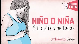 ¿NIÑO O NIÑA  6 métodos para saberlo ¡Descúbrelo [upl. by Lodovico]