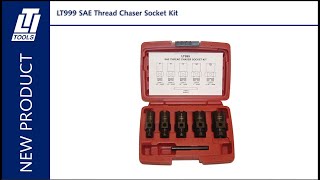 LT999  SAE Thread Chaser Socket Kit  NEW from LTI Tools [upl. by Noryk]