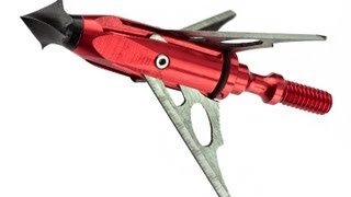 BROADHEAD REVIEW Rage Chisel Tip Broadhead Test  Stryker Max 4 High Speed Crossbow [upl. by Gui]