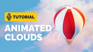 Animated Clouds Tutorial in Blender 31  Polygon Runway [upl. by Pond]