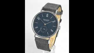 Nomos Tangente 38 Nachtblau FM13137 [upl. by Laverna668]